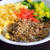サバ缶そぼろの三色丼