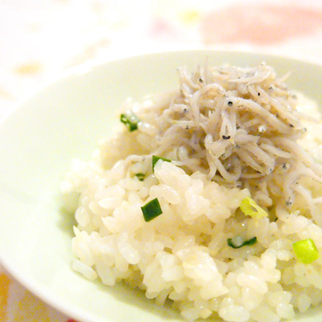 旬の新ショウガで爽やか～♪簡単しらすご飯