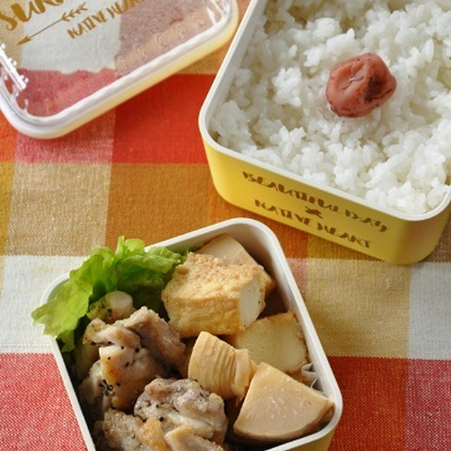 メイン級おかずを2品詰めるだけ！簡単お弁当