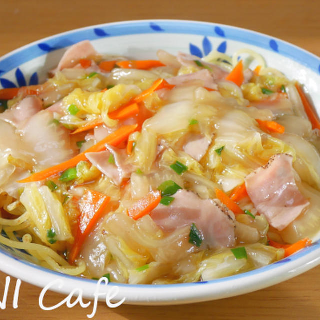 白菜がおいしいラーメン