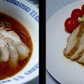 手作り 鶏の豆板醤チャーシュー（電子レンジ）