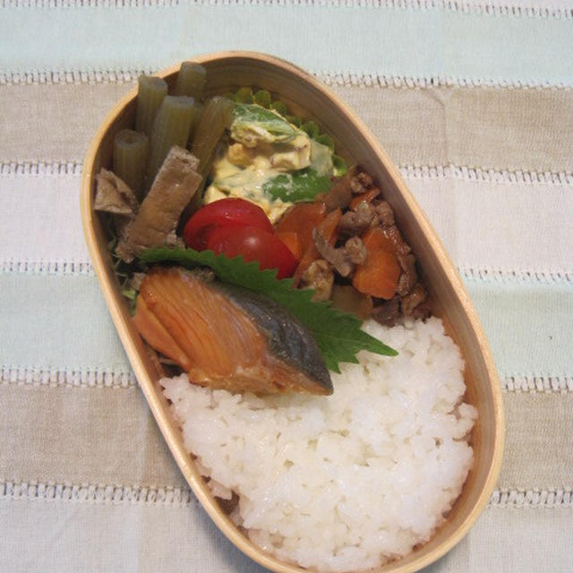 焼き鮭弁当