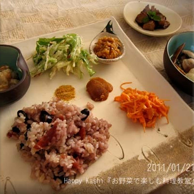 お野菜だけのお料理教室（水菜の天ぷら♪）