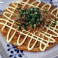 もやし入りキムチーズちぢみ