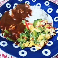 【減塩】おいしくレトルトカレーを食べる！