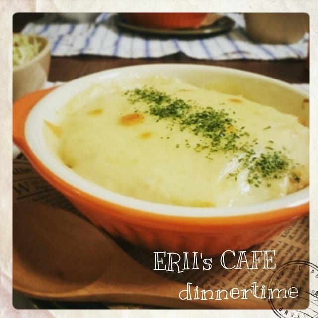 【うちごはん】ｸﾘｽﾏｽに向けて！ﾎﾜｲﾄｿｰｽが旨っ！ﾁｷﾝﾄﾞﾘｱ