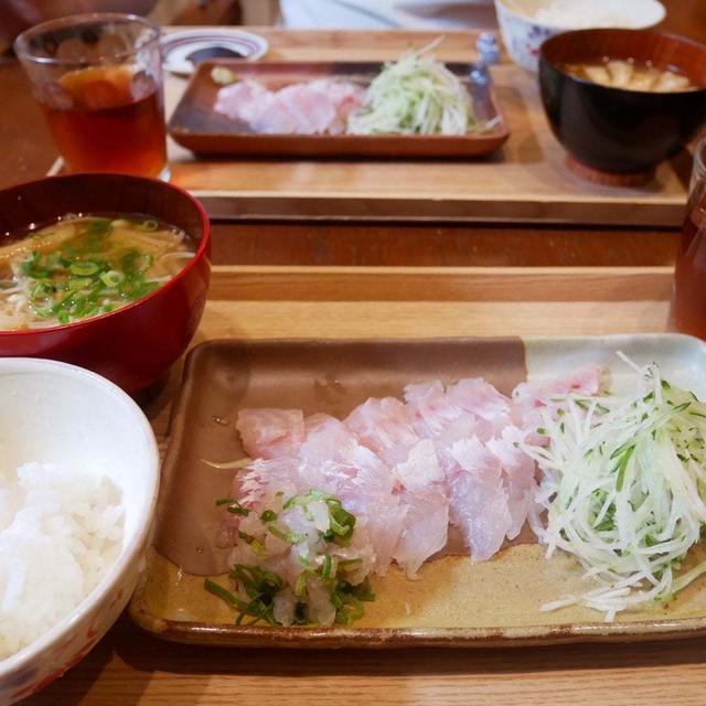 オオヒメのお刺し身定食、昨日の晩ごはん#本日のおうちごはん