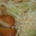 10月21日　　たぬきうどん