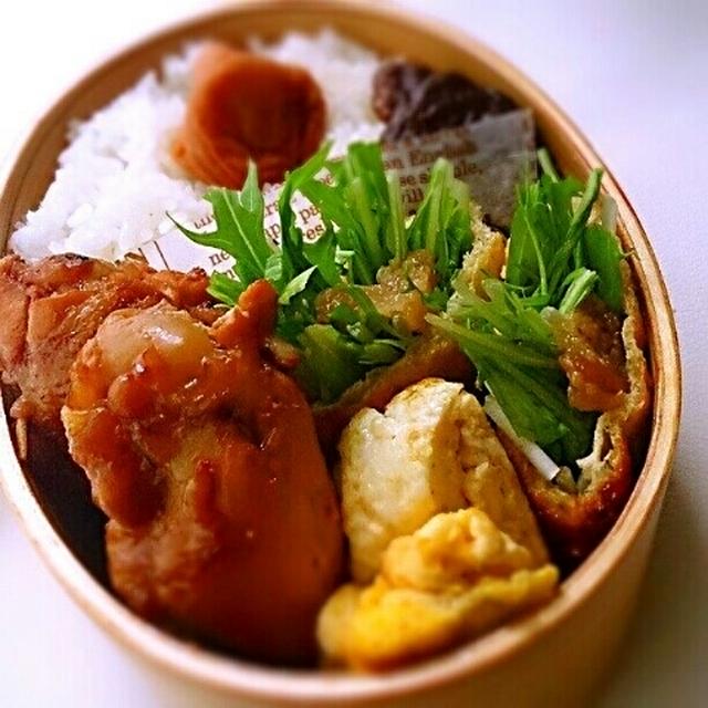 鶏のさっぱり煮弁当と休日あれこれ