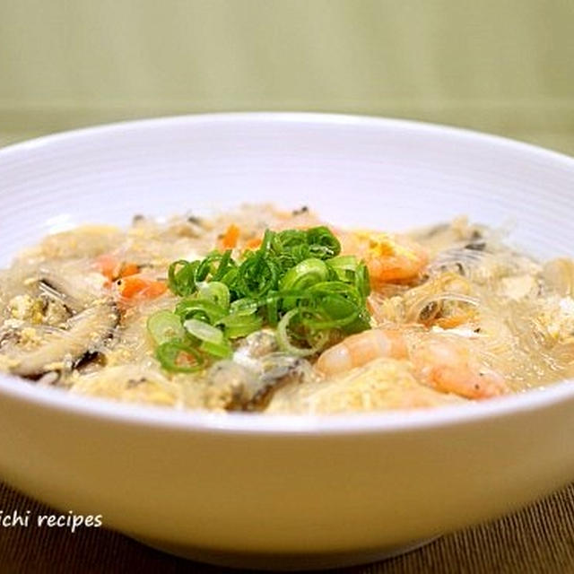 あさりの出汁だけ「あさりと海老の春雨煮」＆「嫁と二人で食べたもの」