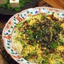 素麺のよるごはん