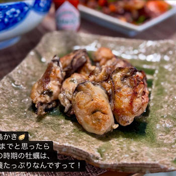 初夏の牡蠣ごはん