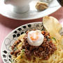 「ミートソース」「豚肉のリエット」「チョップドサラダ」