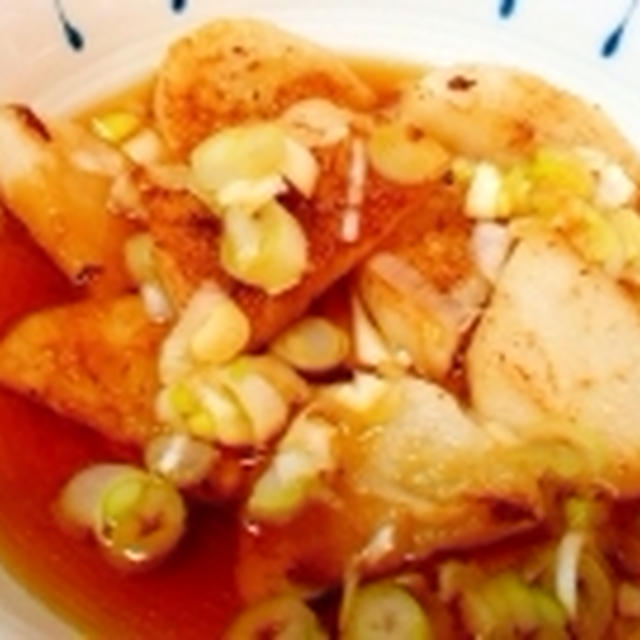 サクサク美味しい！長芋の焼き浸し♪