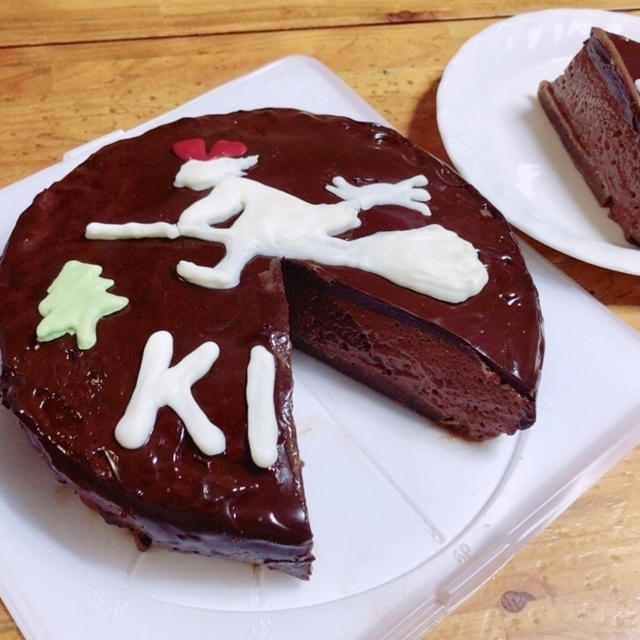チョコレートムースで 魔女宅のキキのケーキ By あげはさん レシピブログ 料理ブログのレシピ満載