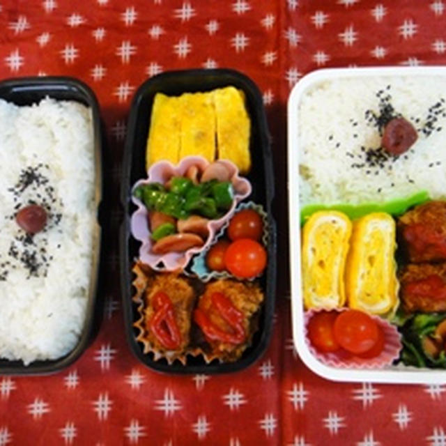 ６月２９日　チキンカツ♪　～　メタボダーリン　＆　男子高校生弁当