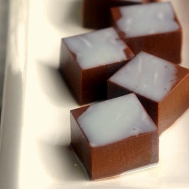 ミルクチョコ寒天