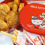 かわいい限定★キティちゃんとKFCの二段お重★頂きました