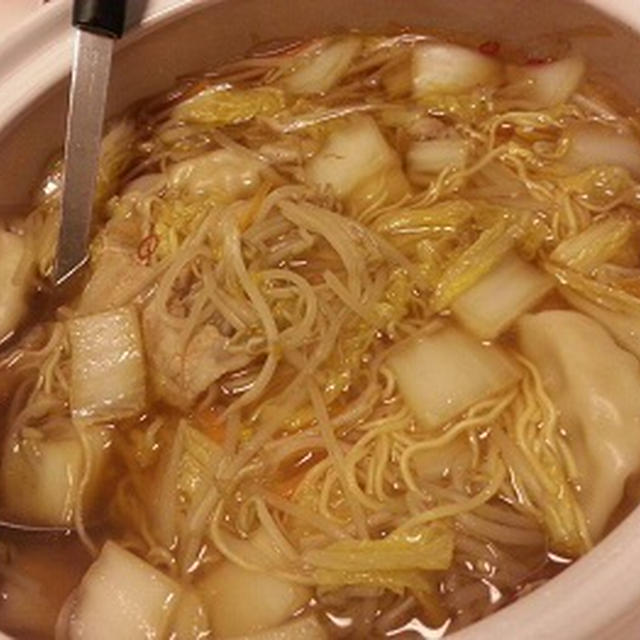 白菜と豚バラの煮込みラーメン