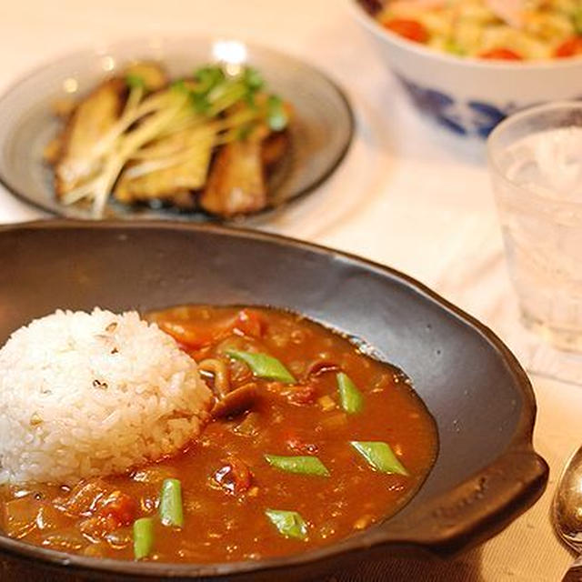 ◆シュリンプカレー定食