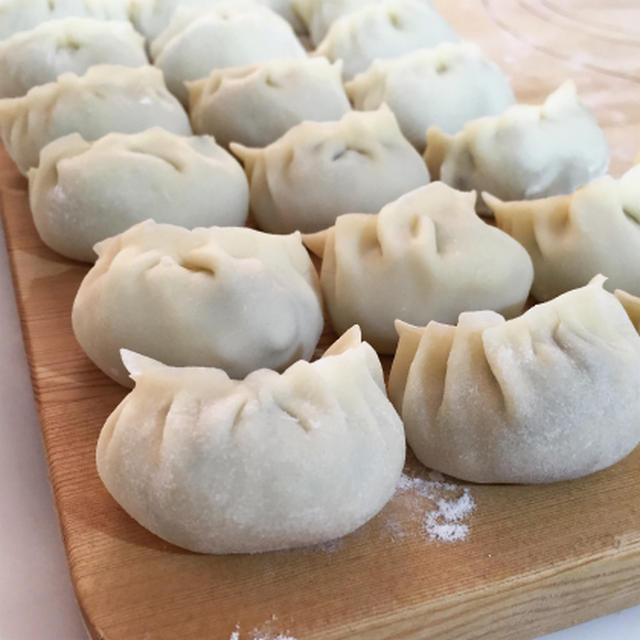 念願の餃子レッスン