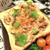 うま味たっぷり♡椎茸と胡桃のおかかトースト