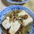 「小松菜と人参の豆腐サンドの煮物」