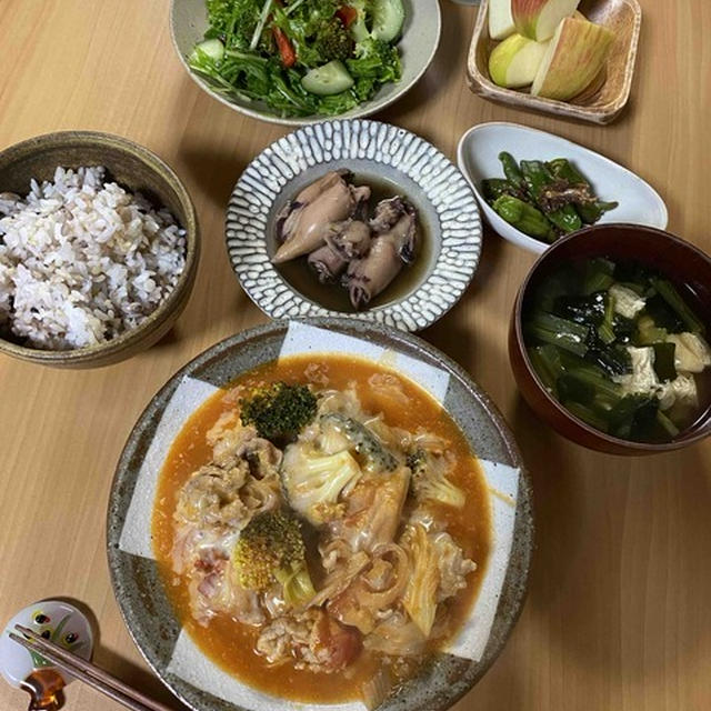 なんとか作ったご飯たち