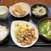 6..4☆【ウチの夜ごはん】鶏軟骨唐揚げ❣️ﾃﾞｽ。