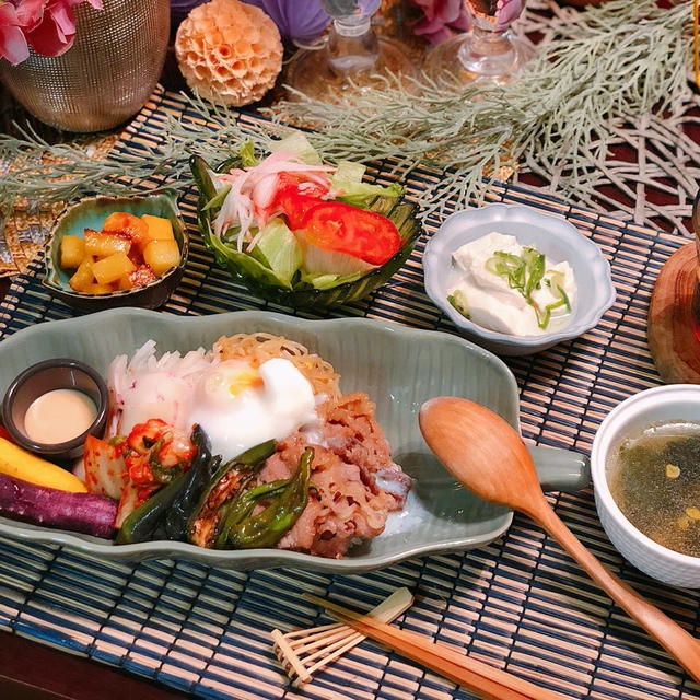 recipe▶︎あゆみんのビビンバ丼