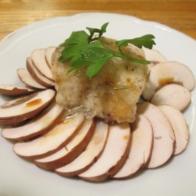 旨魚料理 フグのコンフィとマッシュルームのサラダ By まるかつさん レシピブログ 料理ブログのレシピ満載