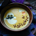 Happy　ハロウィン～おばけデコ★クリチで濃厚かぼちゃのスープ～