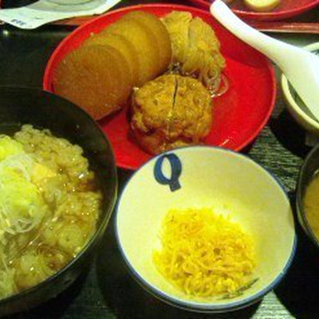 久々の神田ランチ やっぱり美味しい豆茶おでん 神田 お多幸 の 豆腐茶飯とおでん定食 By ぱんだ隊長さん レシピブログ 料理ブログのレシピ満載