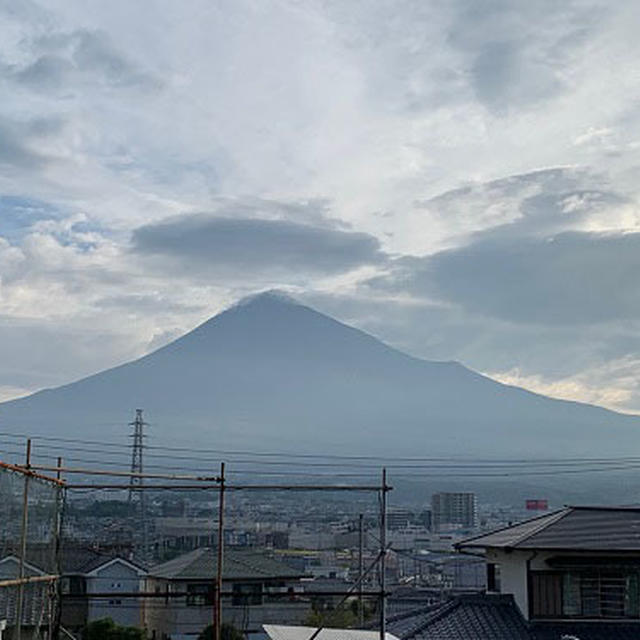 久しぶりの富士山!!昨日の小学生達とのレッスン風景♪♪