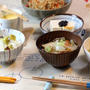 切り干し大根の炒め煮、さつま芋ごはん