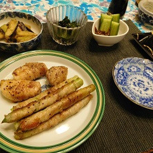 先週の晩ご飯　肉週間