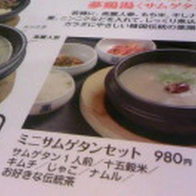熱々サムゲタン