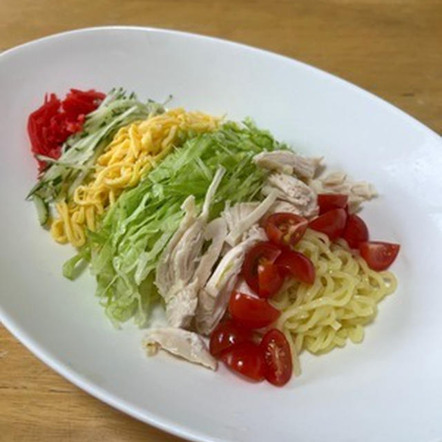 ちゃんと具を用意して正麺の「冷めん」