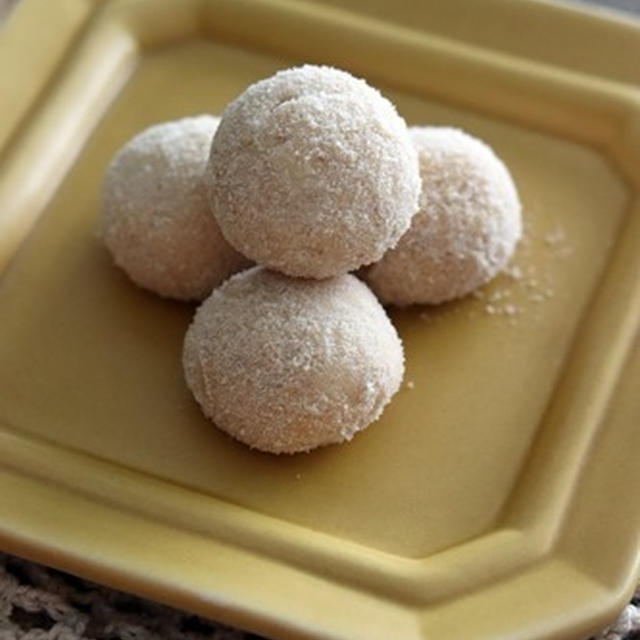 どこまでも続くよ、米粉コロコロクッキー