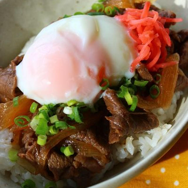 おうち牛丼version