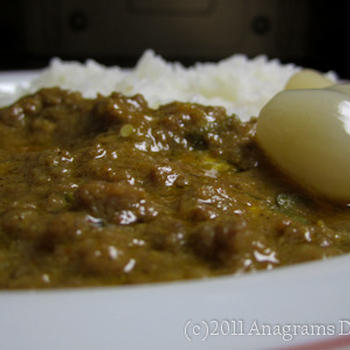 ルクエで夏のヨーグルトキーマカレー