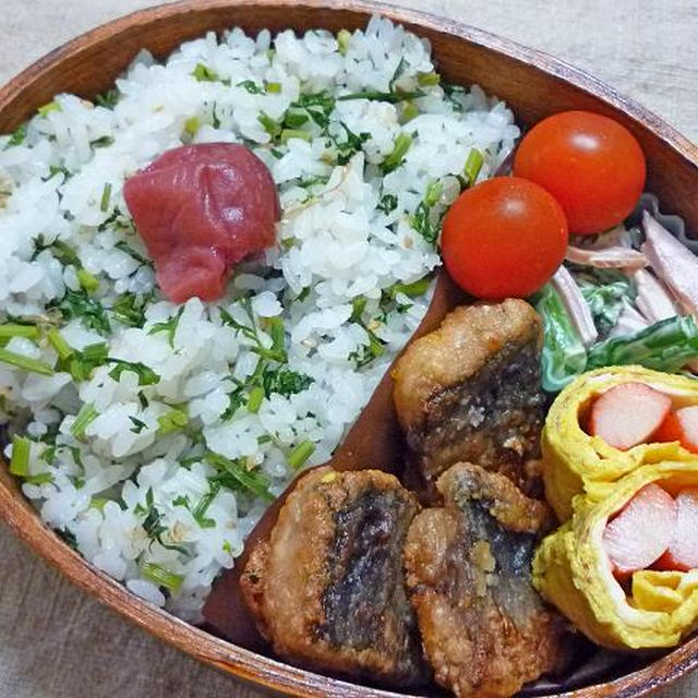 鯖の竜田揚げ弁当