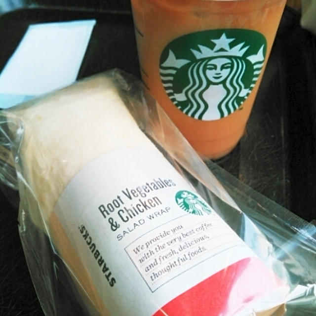 スタバで朝ごはん～幼稚園待ち