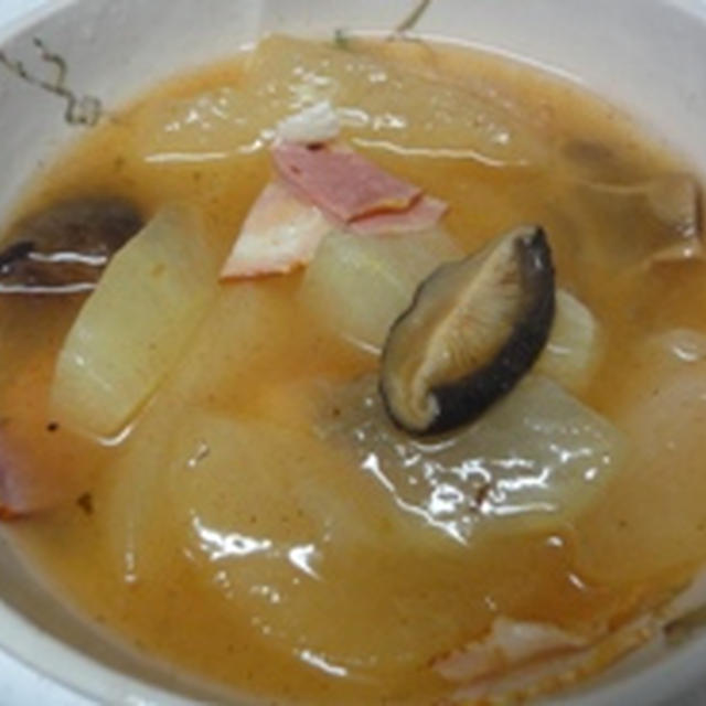 冬瓜のあり合わせあんかけ