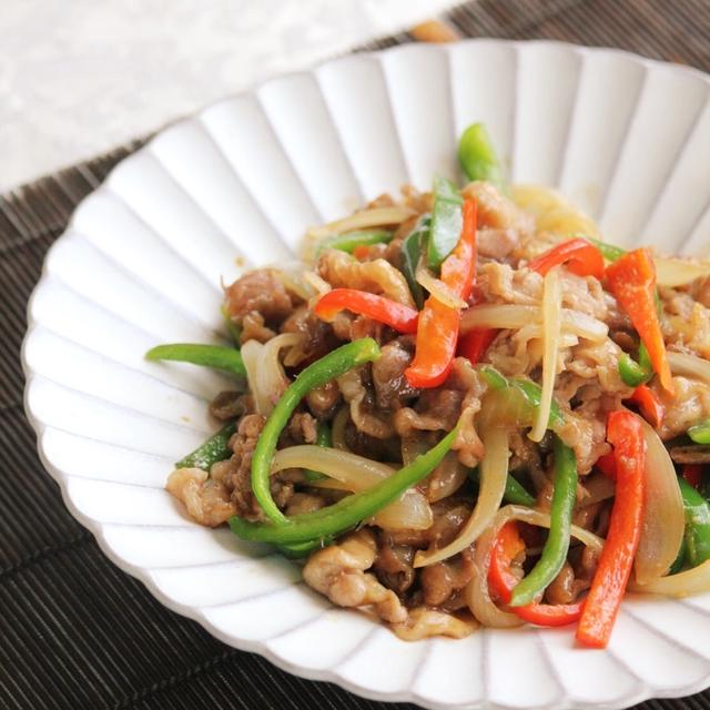 ママ応援レシピ！豚肉と野菜のにんにく醤油炒め