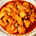 鶏肉の韓国風炒め