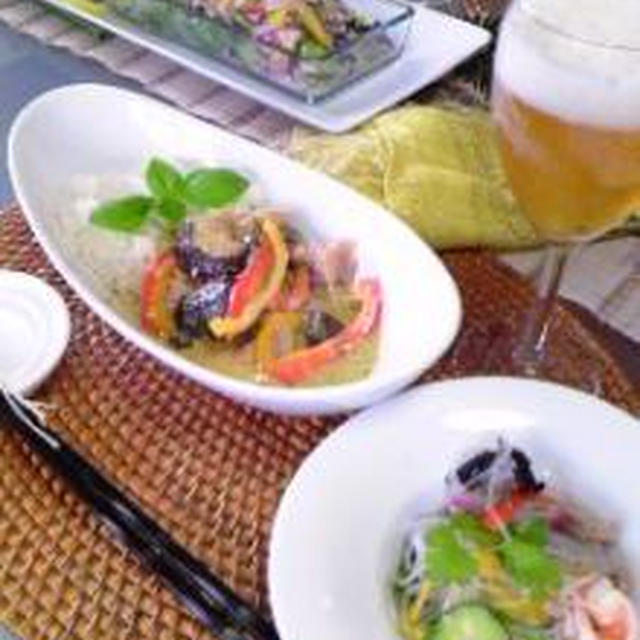 やっこ♪の初体験♪★お料理レッスンレポ★タイ料理★