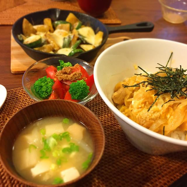 ダシにコツあり♡ふわとろ親子丼と夕食、日テレ系新ドラマ