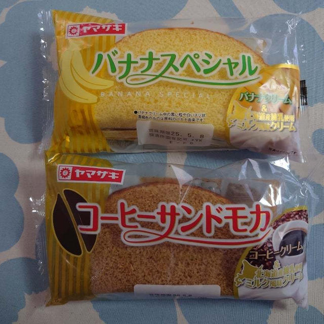 バナナスペシャル＆コーヒーサンドモカ@ヤマザキ製パン