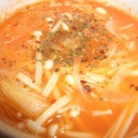 レシピブログ　伊藤園　野菜飲料を使った簡単ヘルシーレシピ④　充実野菜で野菜スープ